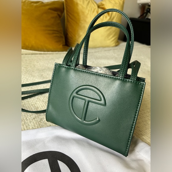 TELFAR Small Dark Olive Shopping Bag - Picture 6 of 17